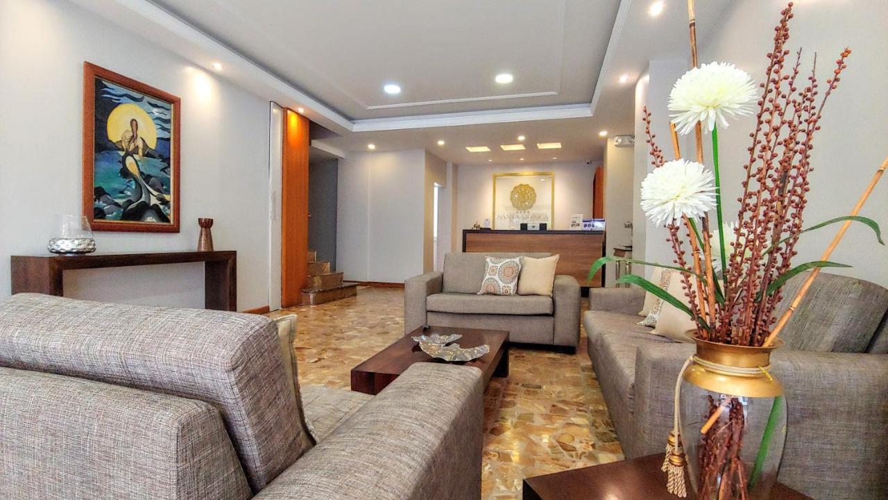 Hotel Santa Monica Cuenca Exteriör bild
