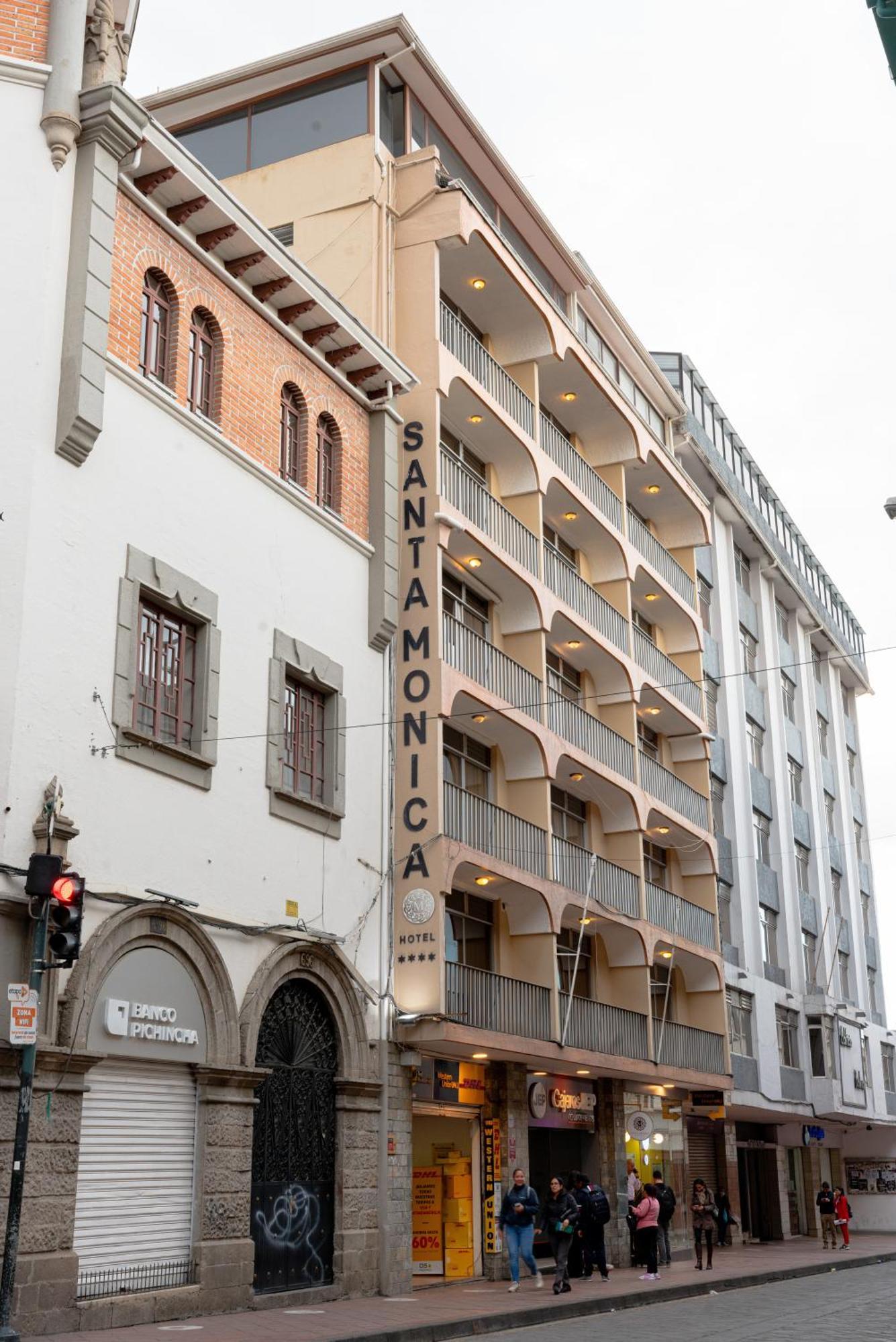 Hotel Santa Monica Cuenca Exteriör bild