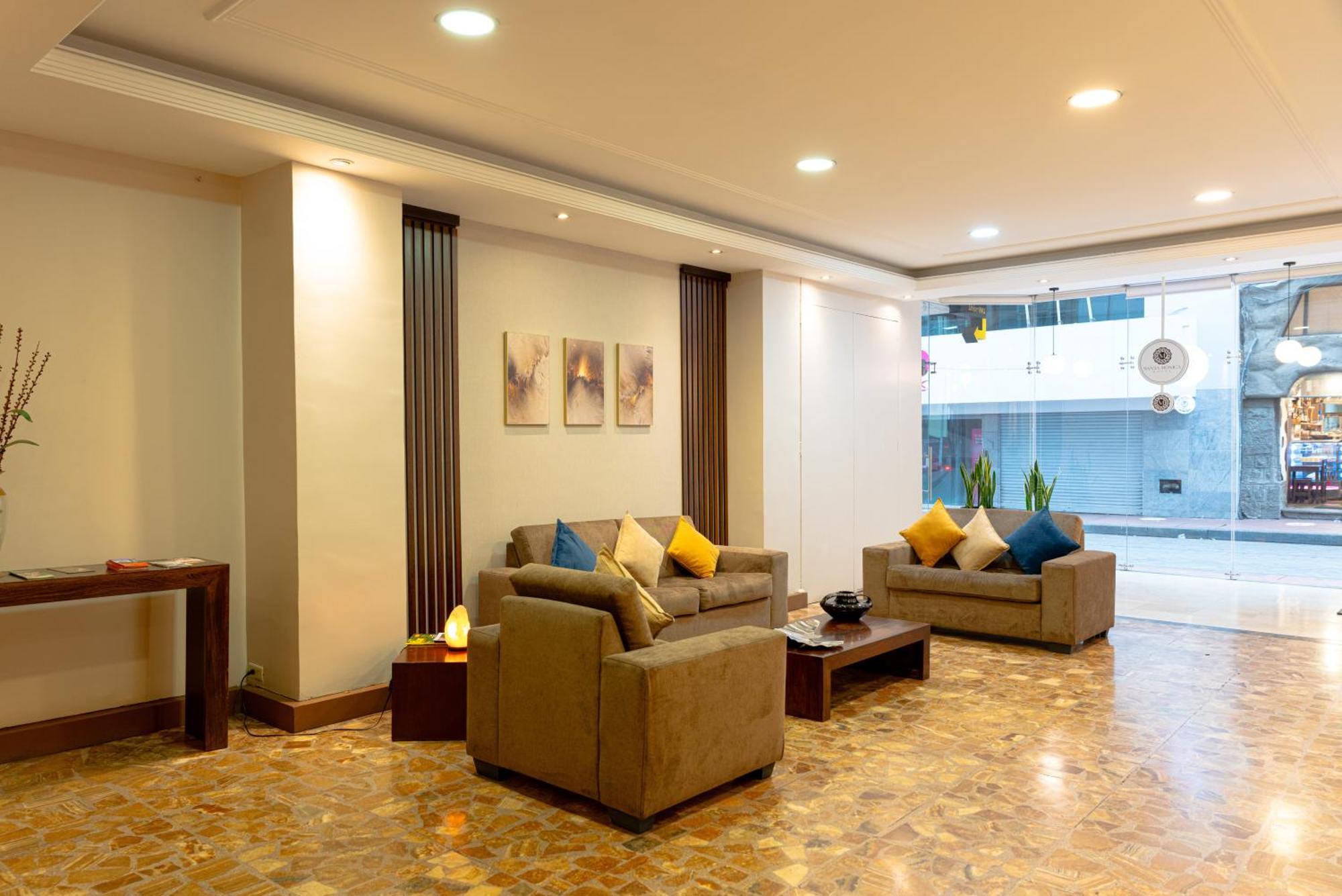Hotel Santa Monica Cuenca Exteriör bild